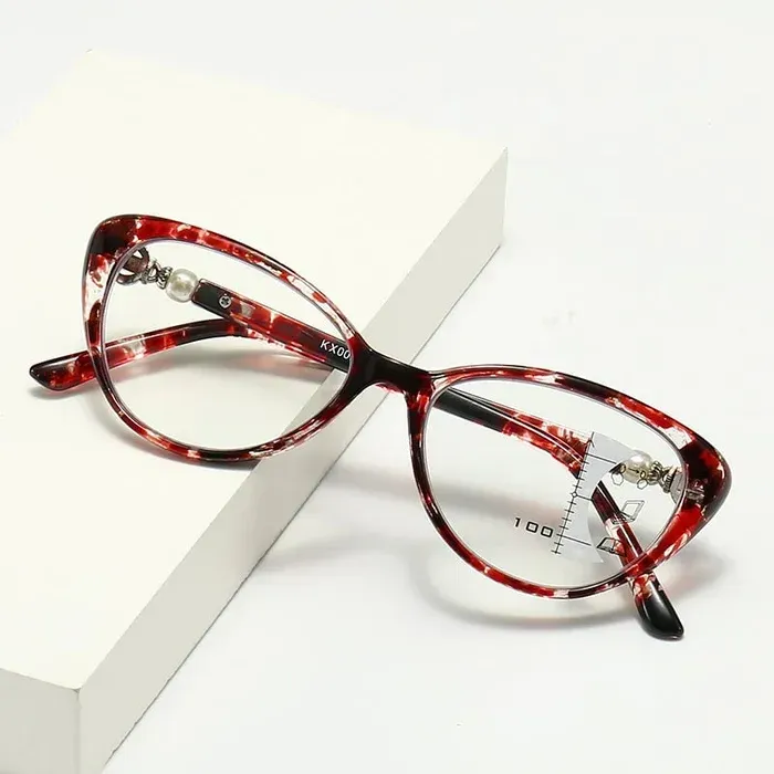 CAT EYE WITH PEARL HINGE READING GLASSES